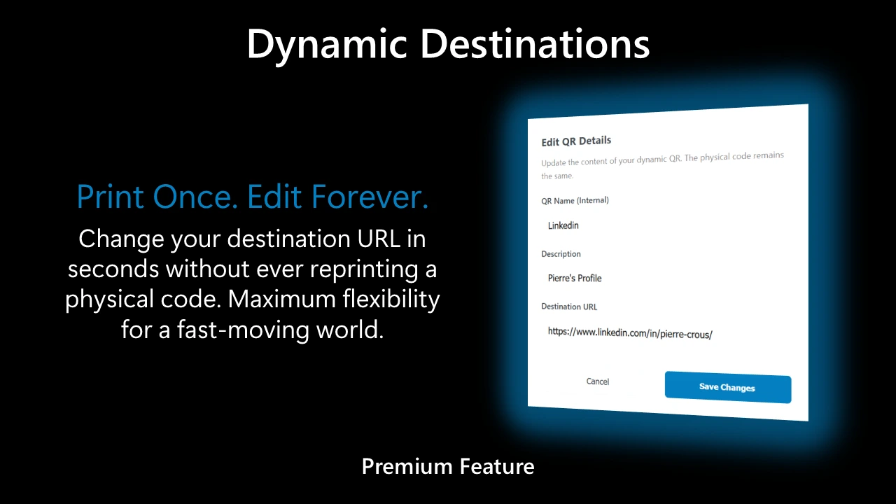 Dynamic Destinations