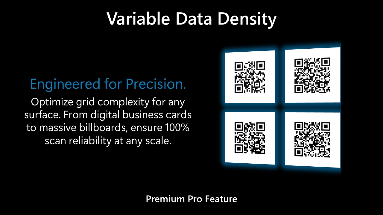 Variable Data Density